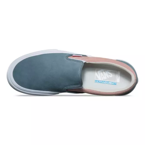 vans slip on pro goblin blue mahogany rose